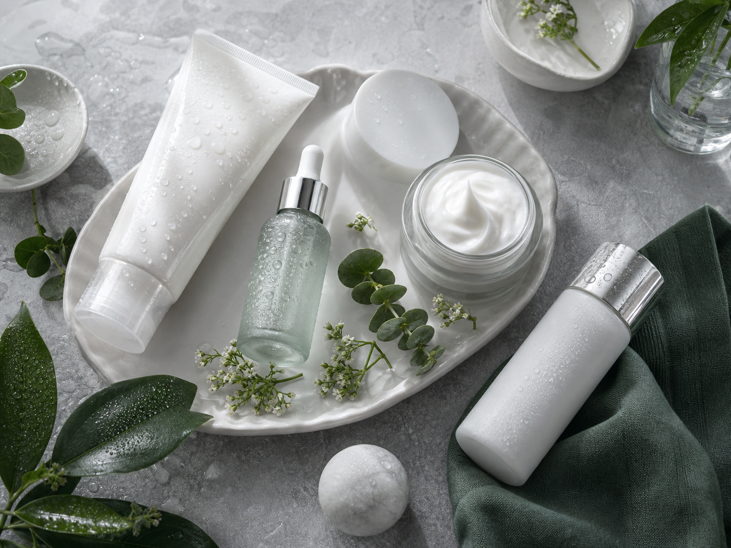 A complete AM and PM routine for steady, comfortable skin.